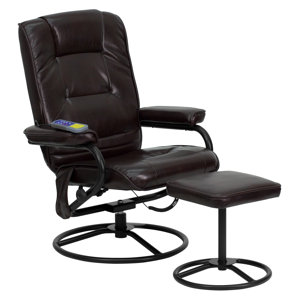 Heated Reclining Massage Chair and Ott..