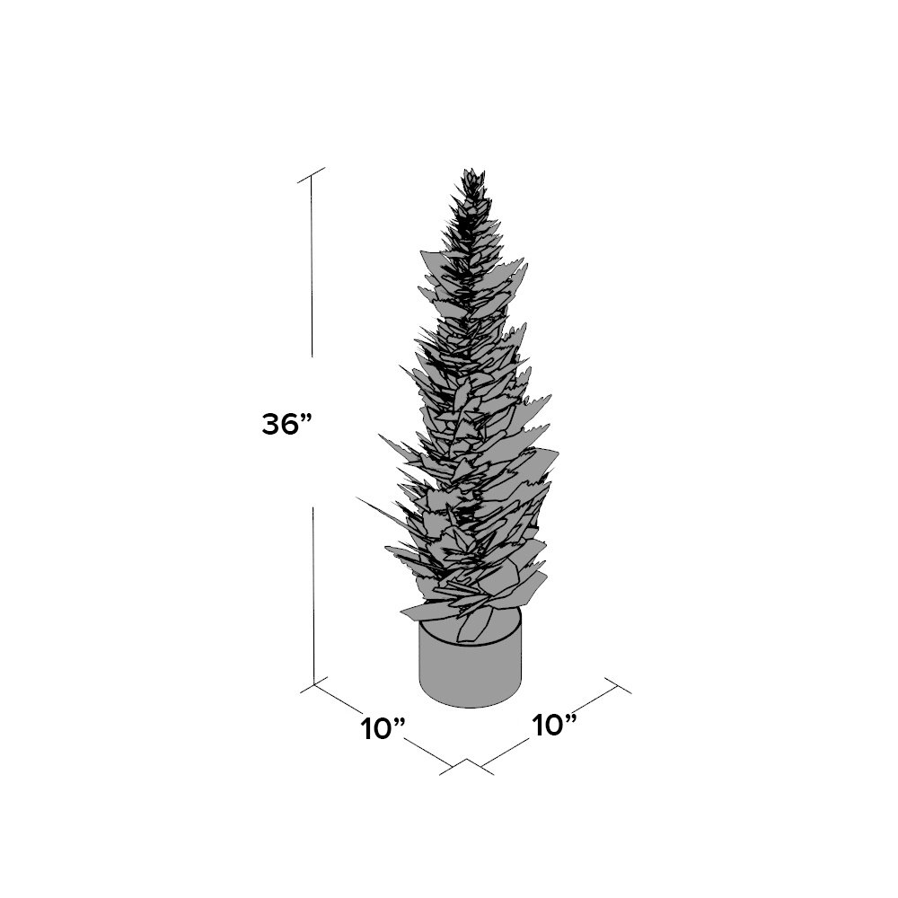 Loon Peak Cedar Tree in Pot & Reviews Wayfair