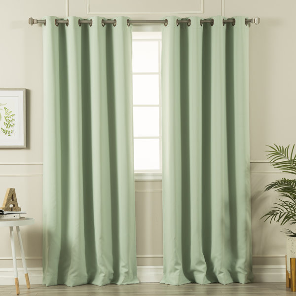 Solid Hunter Green Curtains Wayfair