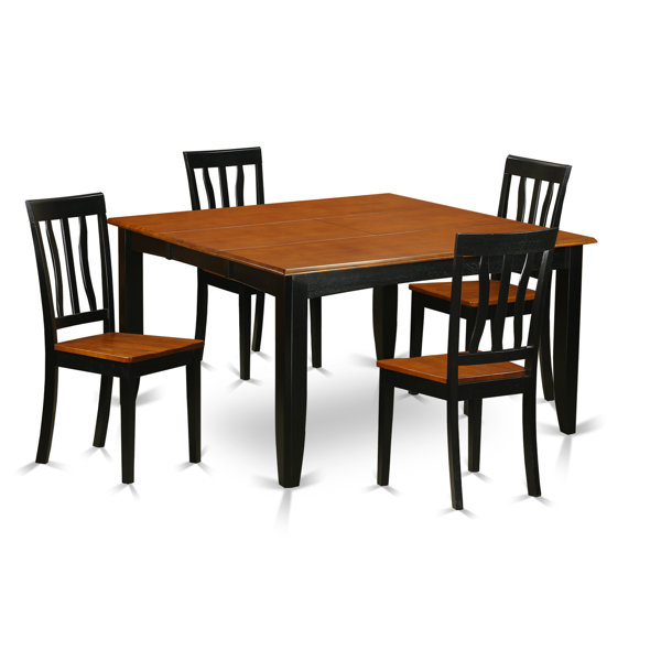 Parfait 5 Piece Dining Set By Wooden Importers Fresh