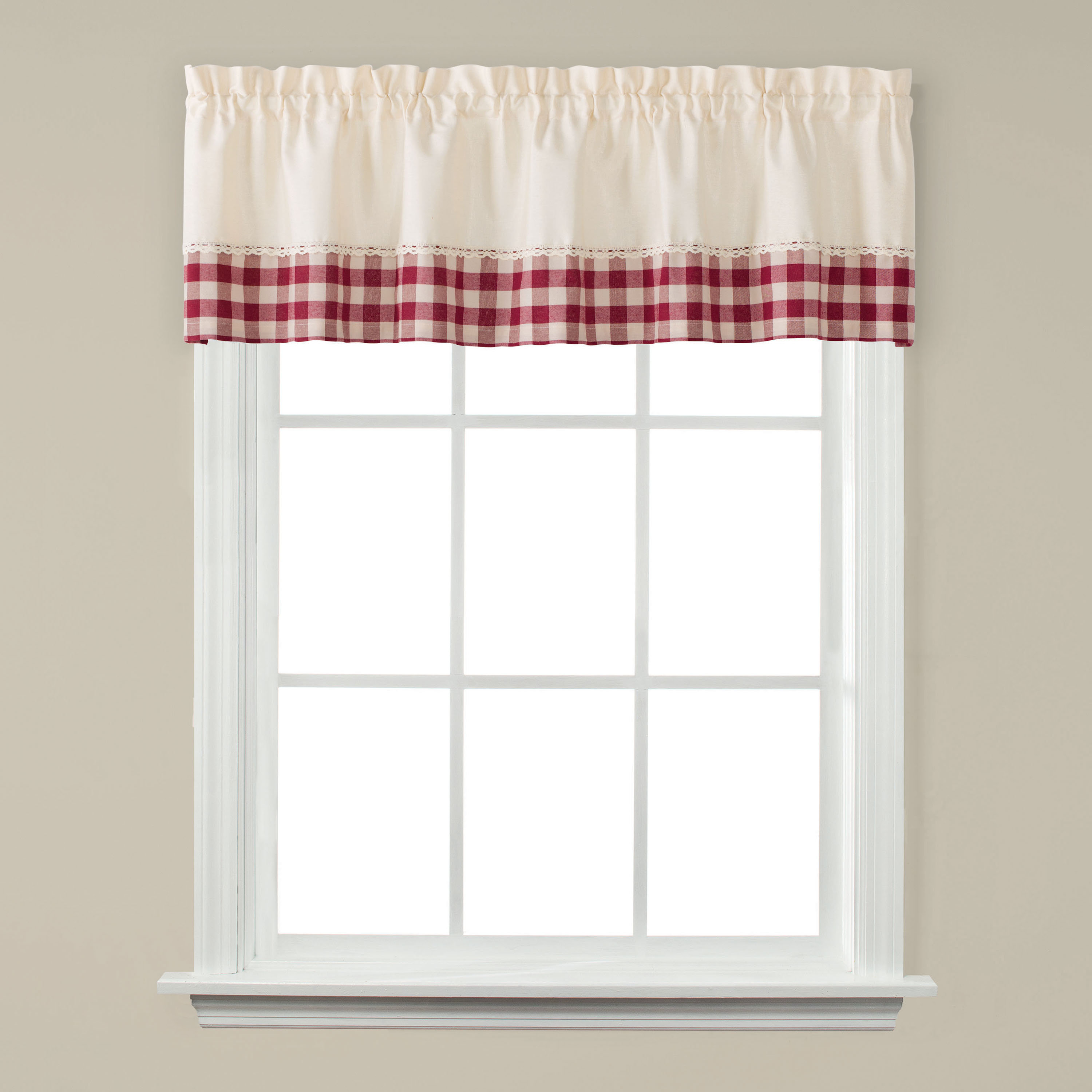 August Grove Nueva Tier 58 Window Valance Reviews Wayfair