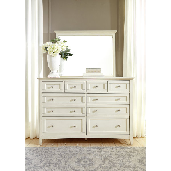 Best Design Burris 10 Drawer Dresser With Mirror By Alcott Hill Herry Up