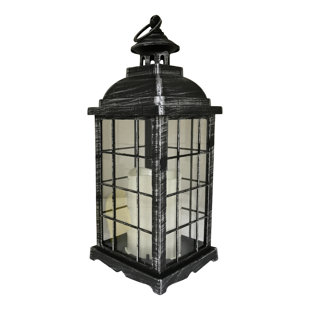 Hanging Outdoor Chandelier Battery Wayfair Rausch Battery Operated 1 Light Led Outdoor Hanging Lantern