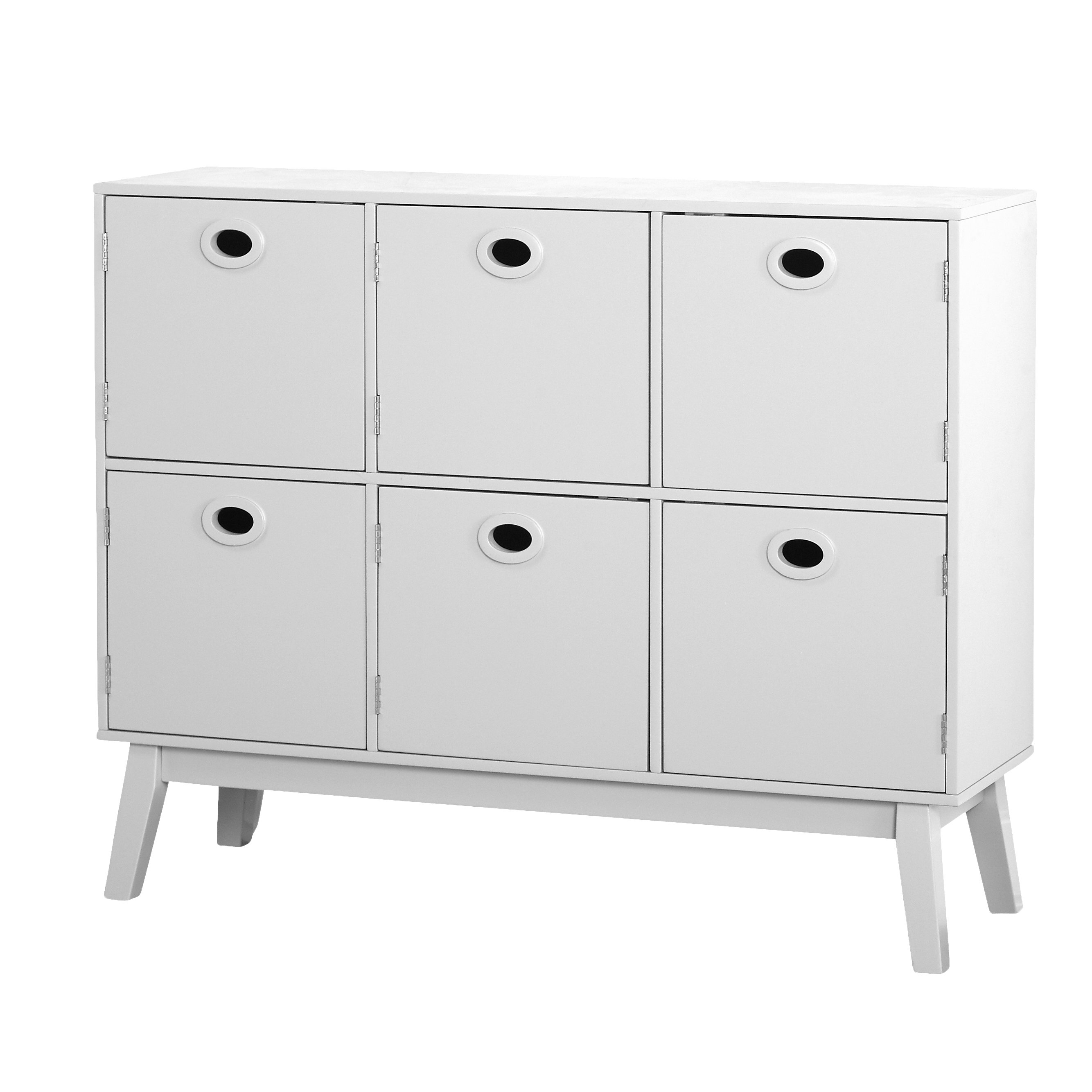 Tierney 6 Door Accent Cabinet Reviews Allmodern