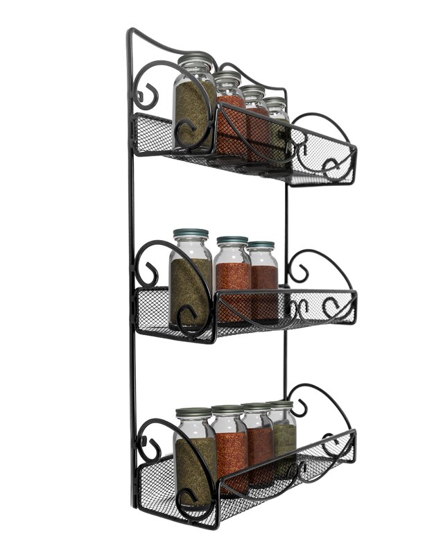 Sorbus Wall Mounted Spice Rack & Reviews | Wayfair