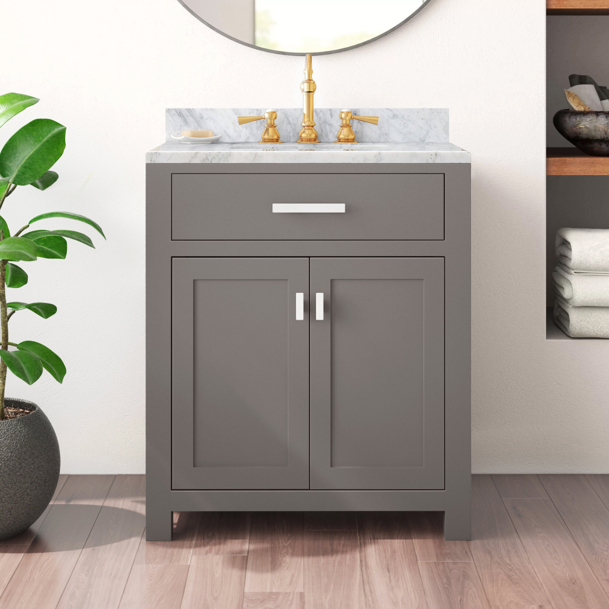 30 Inch Gray Bathroom Vanities Youll Love In 2021 Wayfair