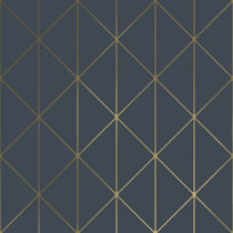 Modern Contemporary Navy Gold Wallpaper Allmodern Navy (navy wallpaper by tasoula clemencon, goldwall). navy gold wallpaper