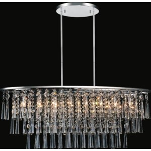 8-Light Crystal Chandelier