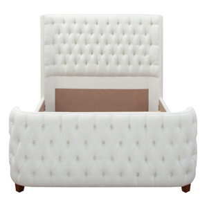 Janiyah Tufted Upholstered Panel Bed by Willa Arlo Interiors
