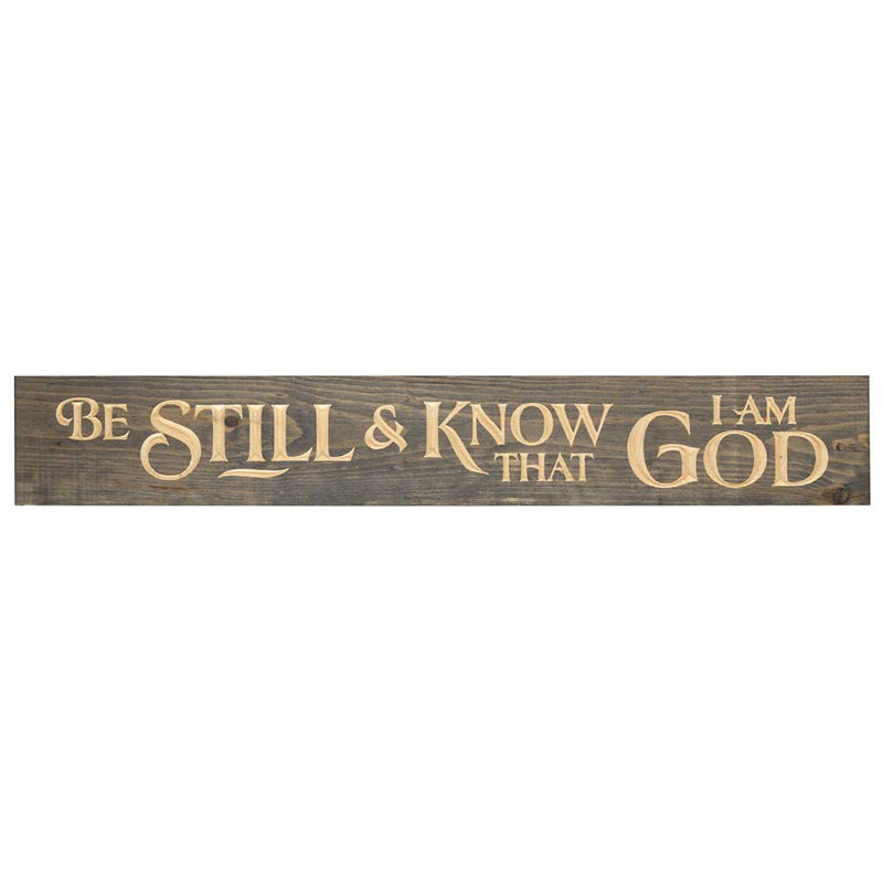 Winston Porter Be Still And Know That I Am God Textual Art On
