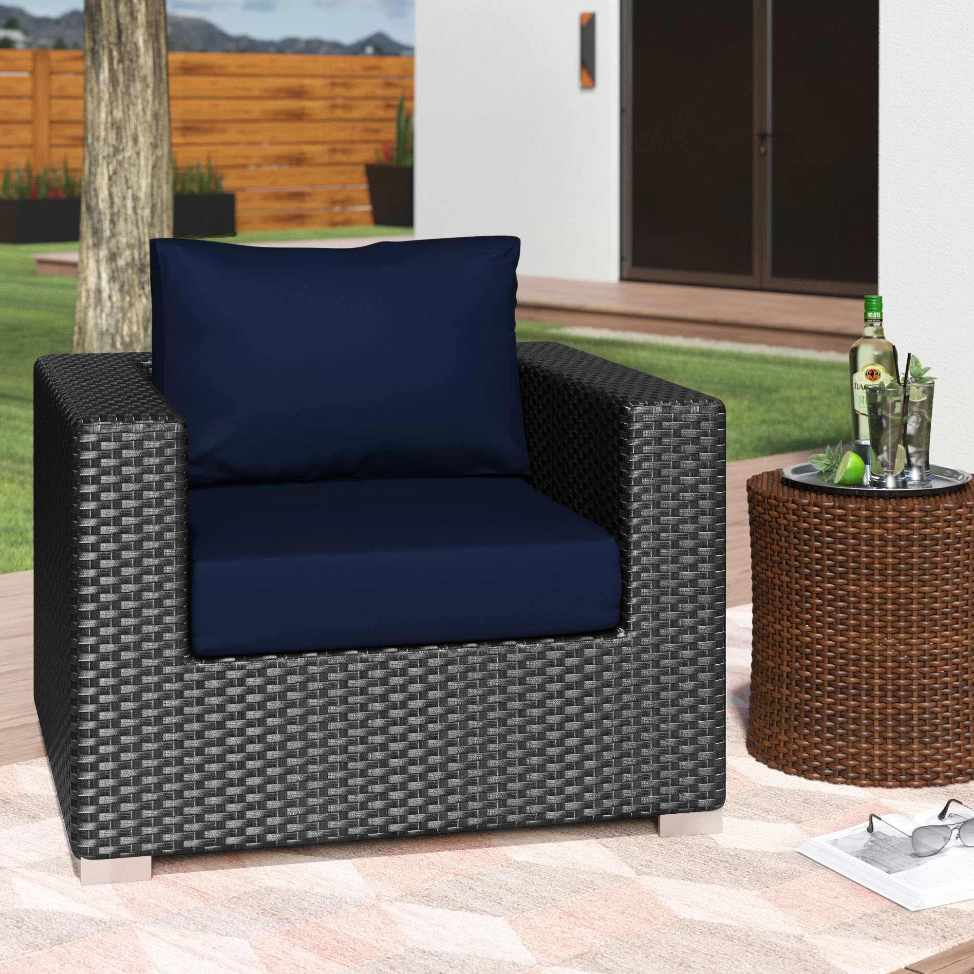 Basics 3 Seater Deep Lounge Sofa Outdoor Patio Furniture Cover