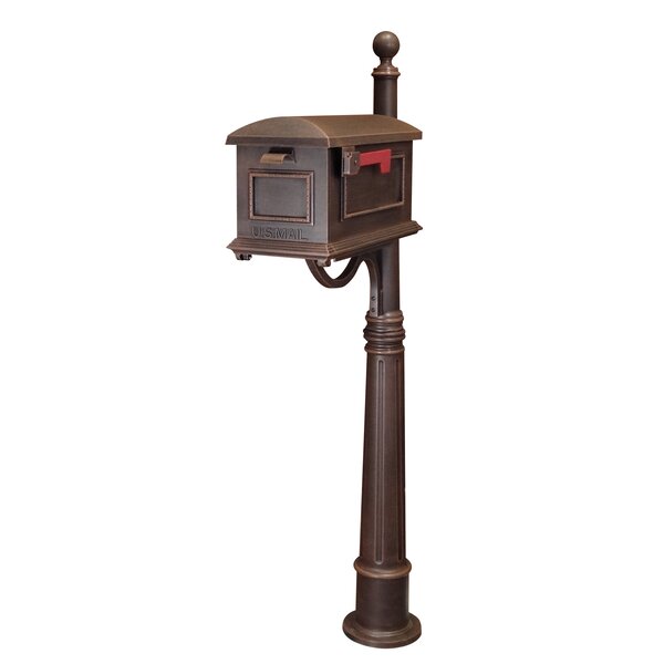Traditional Curbside Mailbox with Post Included by Special Lite Products