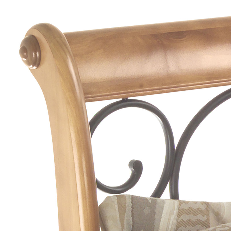 Fashion Bed Group Wood and Metal Sleigh Bed & Reviews Wayfair.ca