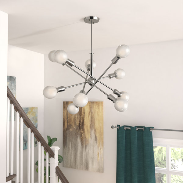 Langley Street Lexington 10 Light Sputnik Chandelier Reviews Langley Street Lexington 10 Light Sputnik Chandelier Reviews Wayfair Ca
