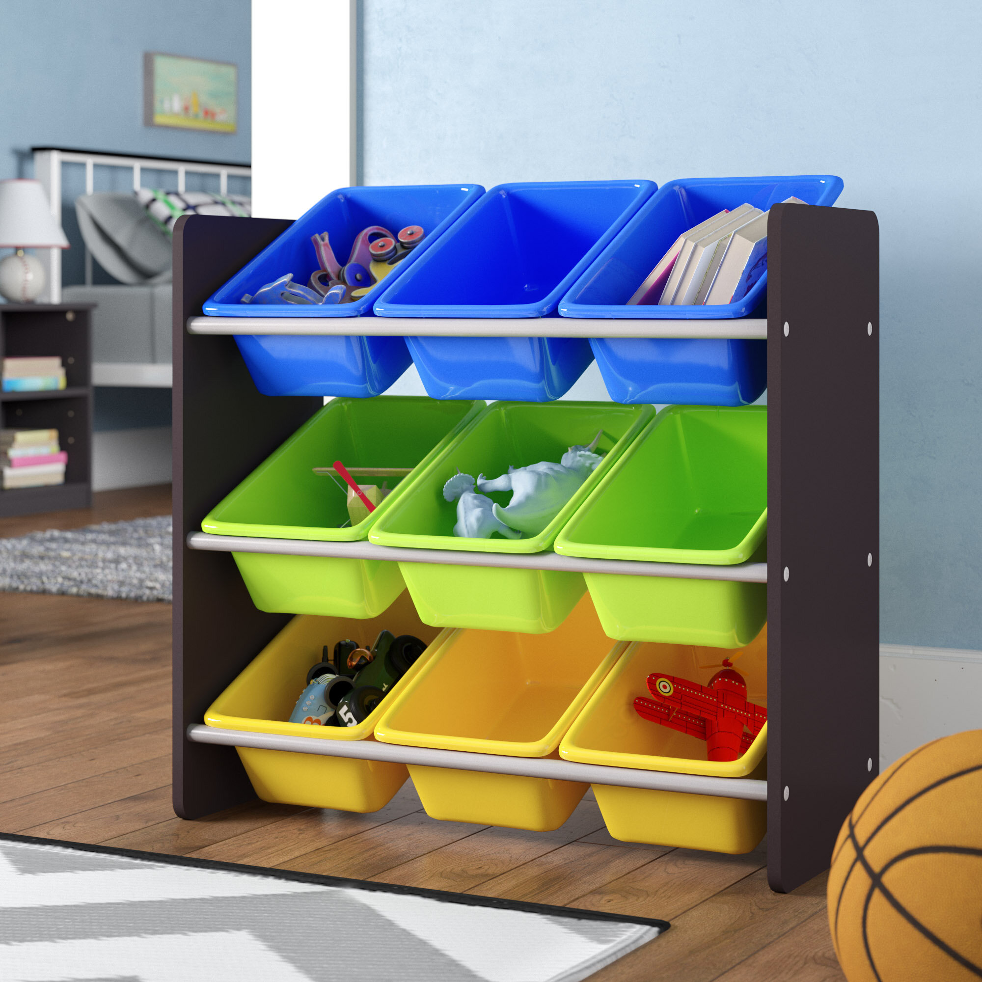 kids toy storage organizer