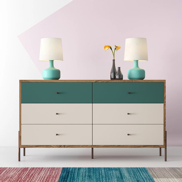 Alviso 6 Drawer Double Dresser By Hashtag Home by Hashtag Home 2020 Coupon