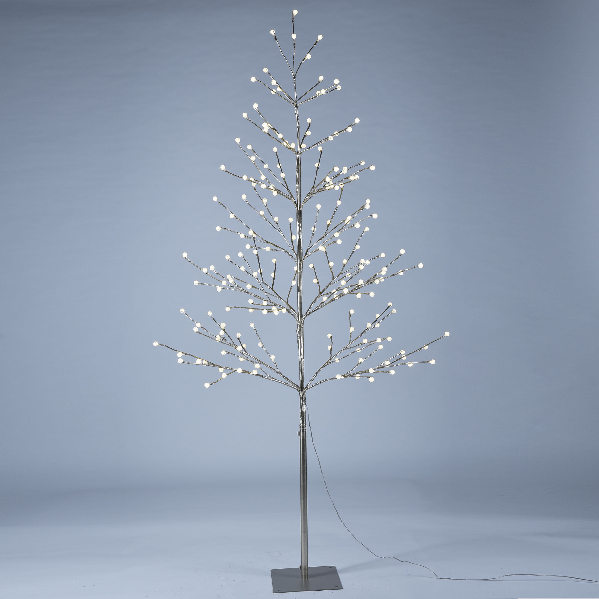 The Holiday Aisle Tree 198 Light Led Lighted Tree Reviews Wayfair