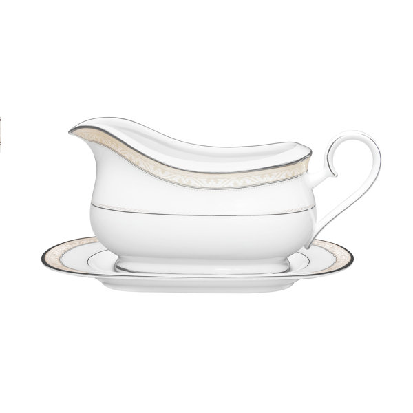 Montvale Platinum Gravy Boat by Noritake