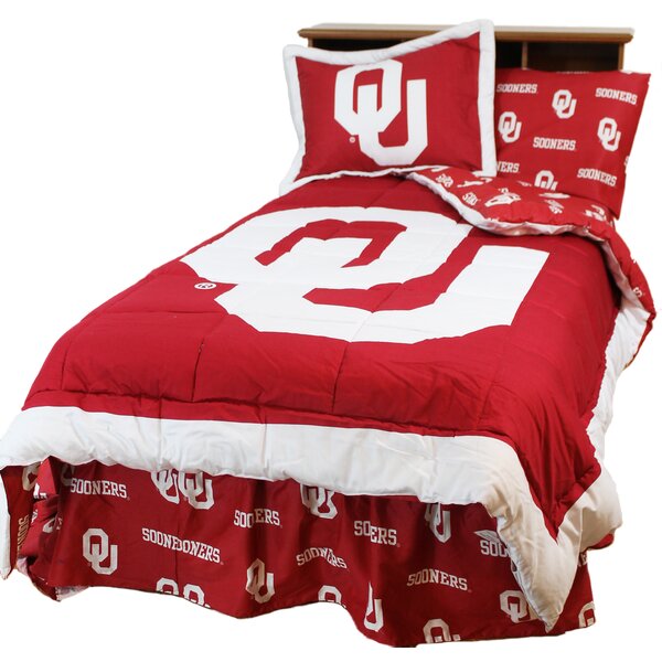 NCAA Reversible Comforter Set by College Covers