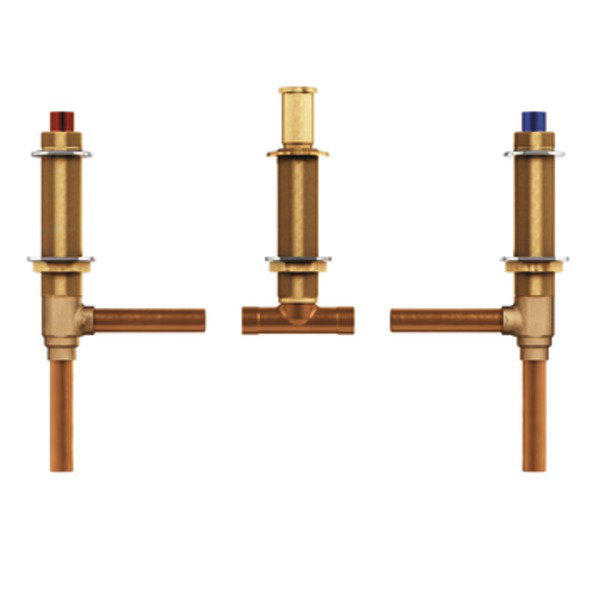M-Pact Two Handle Roman Tub Valve Adjustable 1/2 CC Connection by Moen