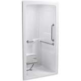One Piece Corner Shower Stall Wayfair