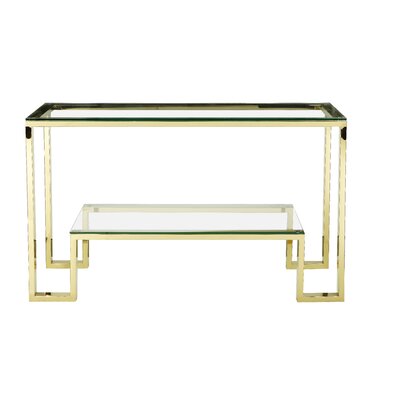 AllModern 53" Console Table  Table Base Color: Gold