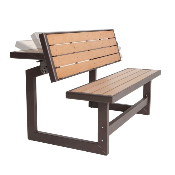 Convertible Wood Park Bench by Lifetime
