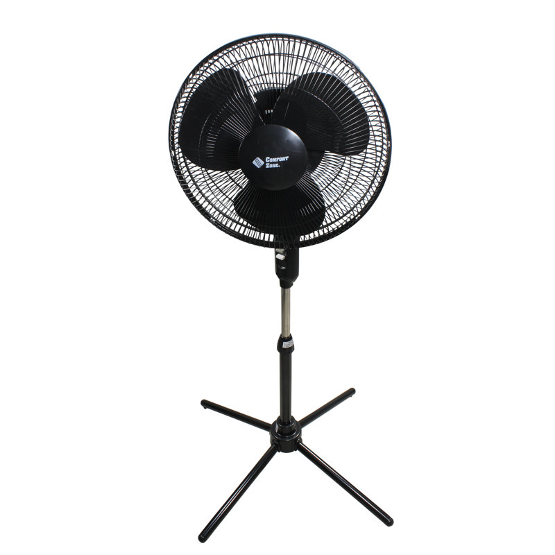 Comfort Zone 16 Oscillating Pedestal Fan Reviews Wayfair