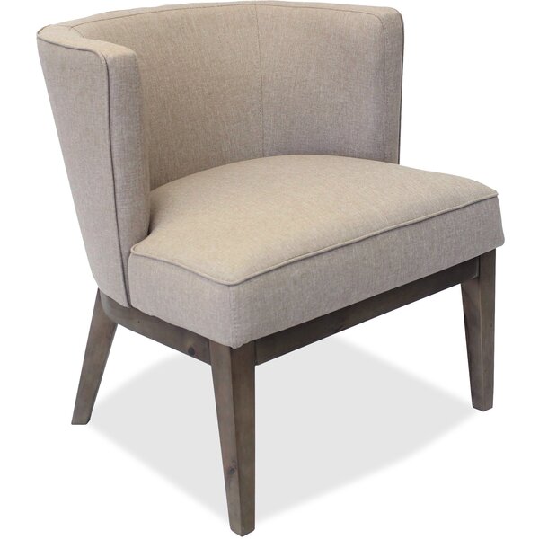 Linen Fabric Side Chair By Lorell