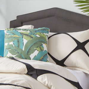 Cynthia Smooth Upholstered Panel Headboard by Darby Home Co