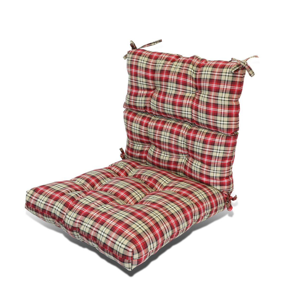 August Grove Patio Seat Back Indoor Outdoor Rocking Chair Cushion Indoor Outdoor Rocking Chair Cushion