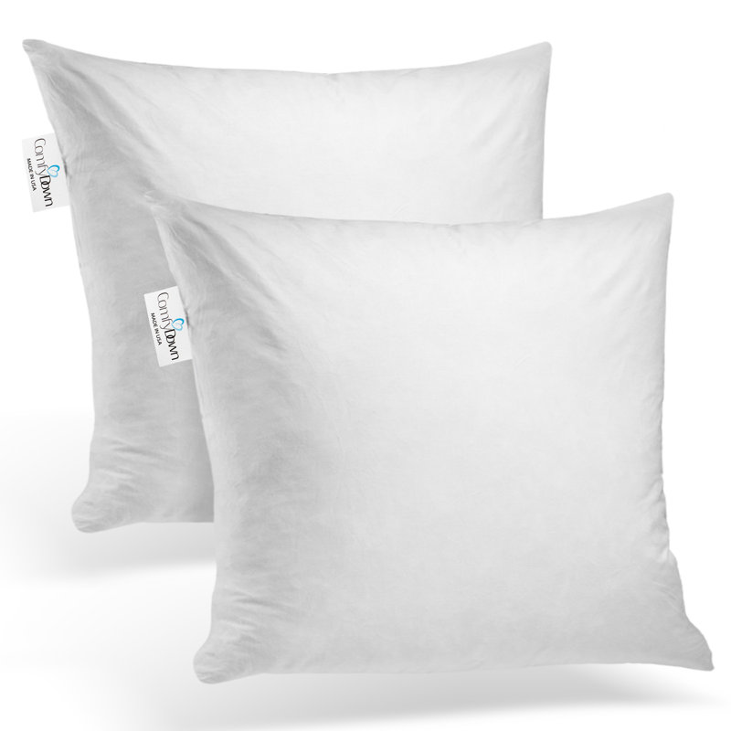 Alwyn Home Edwa Cotton Throw Pillow Insert Reviews Wayfair Alwyn Home Edwa Cotton Throw Pillow
