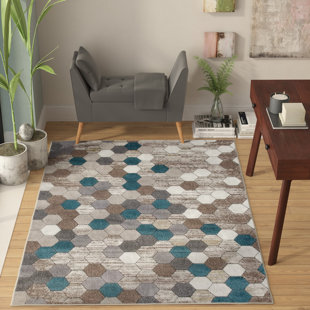 Modern Area Rugs Allmodern Catalan Beige Blue Indoor Outdoor Area Rug