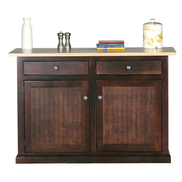 Meredith Kitchen Island With Butcher Block Top By Breakwater Bay No Copoun