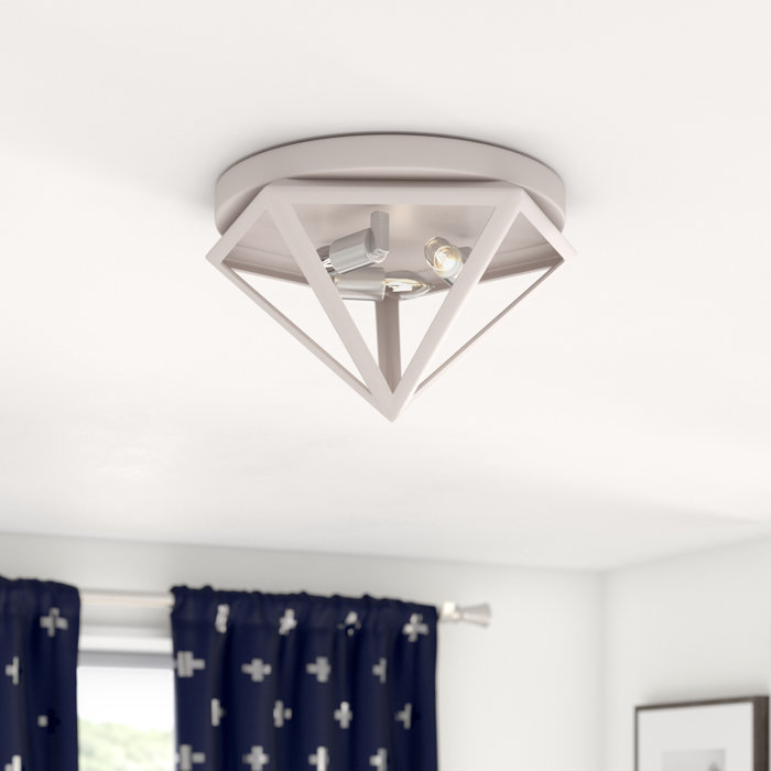 Trule Teen Addison 3 Light Flush Mount Reviews Wayfair