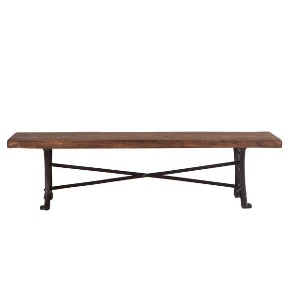Cipriano Wood Bench By Gracie Oaks Cheap