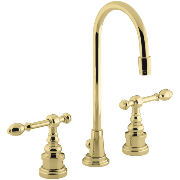 IV Georges Widespread Bathroom Faucet with Drain Assembly by Kohler
