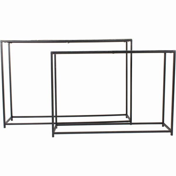 Williston Forge Metal Console Tables