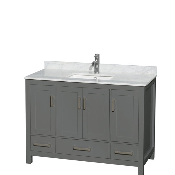 Sheffield 48 Single Bathroom Vanity Set by Wyndham Collection