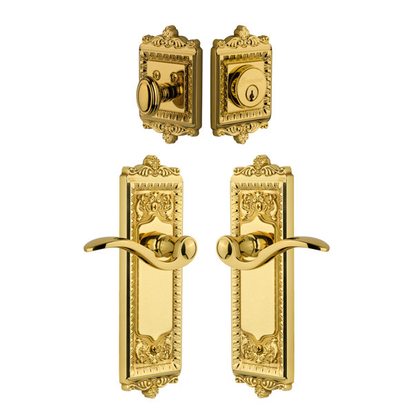 Windsor Keyed Door Lever by Grandeur