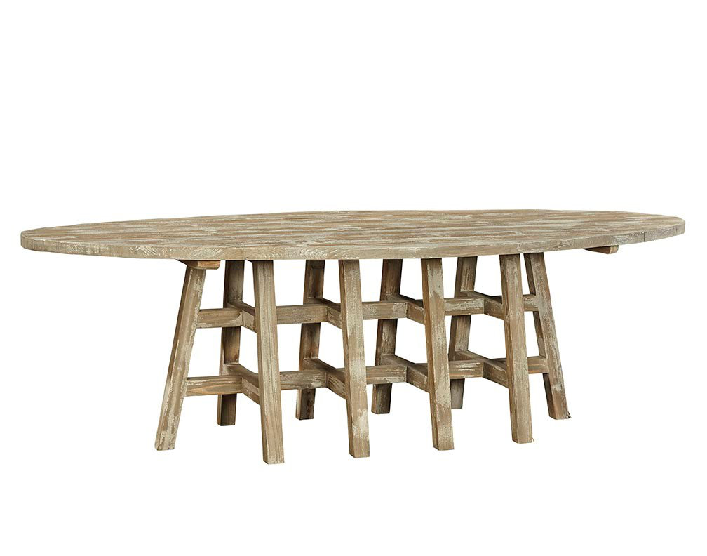 Furniture Clics Decade Oval Solid Wood Dining Table Wayfair