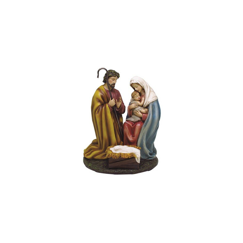 The Holiday Aisle Love Warm Sculpture Nativity Scene Mary Hugging