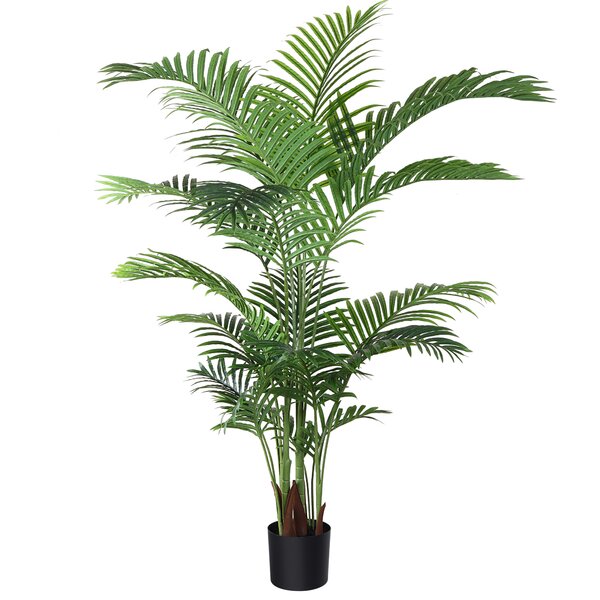 Primrue Artificial Palm Tree in Pot & Reviews | Wayfair