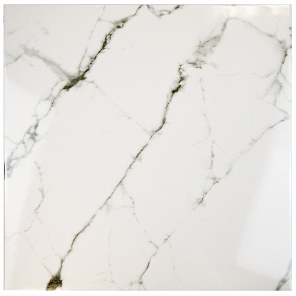 Classique 18 x 18 Ceramic Field Tile in White by EliteTile
