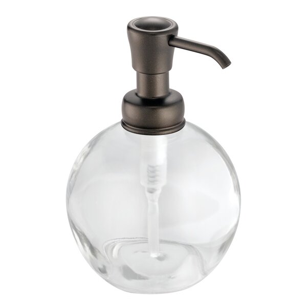 Duff Glass Pump Soap Dispenser by Rebrilliant