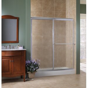 Chase 60″ x 70″ Single Sliding Framed Shower Door