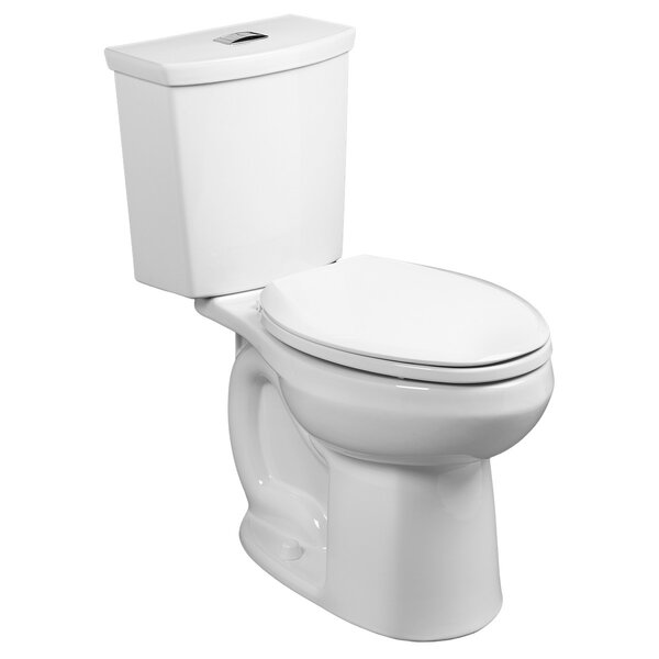 H2Option Dual Flush Round Two-Piece Toilet by American Standard