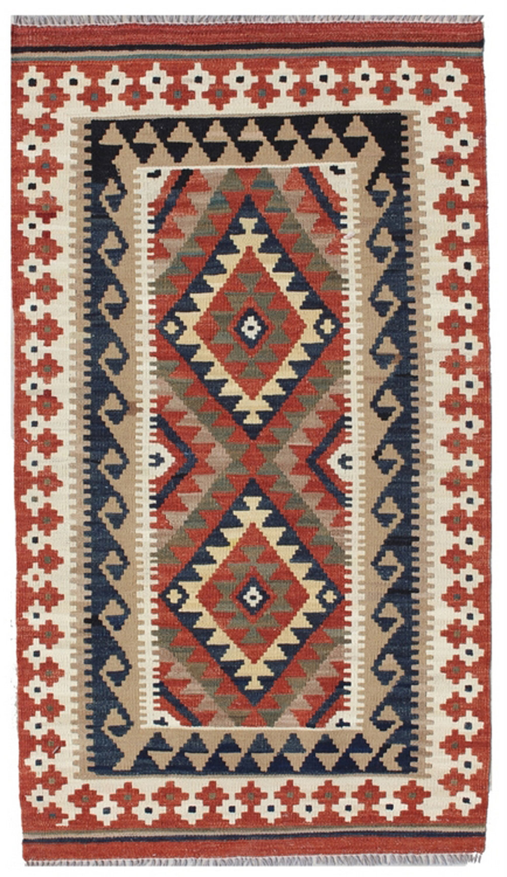Bloomsbury Market Handgefertigter Kelim Teppich Miramar Aus Wolle