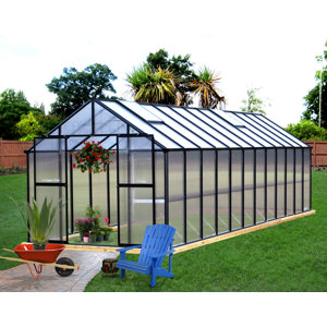 Monticello 8 Ft. W x 24 Ft. D Greenhouse