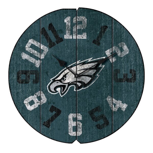 NFL Team Vintage Round 16 Wall Clock by Imperial International